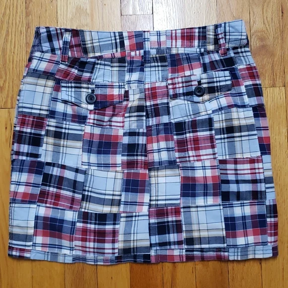 Loft Madris Plaid Skirt size 4 - Picture 5 of 7
